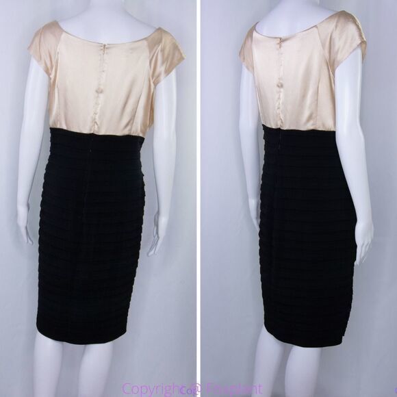 NWT London‎ Times Sheath short sleeve, scoop neck dress, 16W - Picture 3 of 16